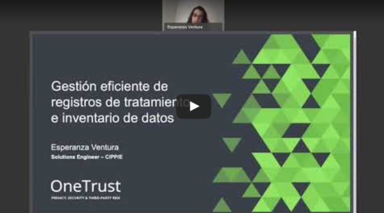 Gestión eficiente de registros de tratamiento de datos