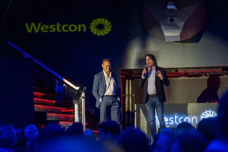 Maurizcio Lavagna y Miguel Almeida, de Westcon