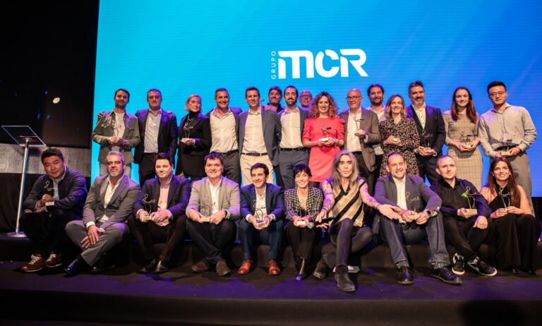 Los galardonados en los Premios MCR 2023.