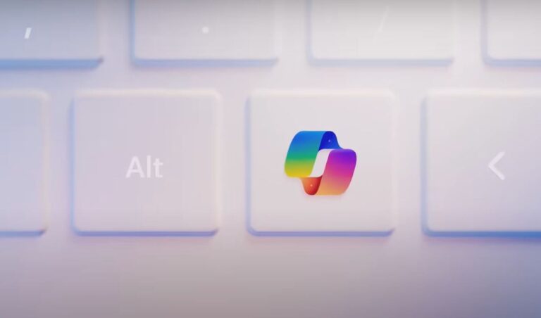 Nueva tecla de Copilot en teclados de Windows