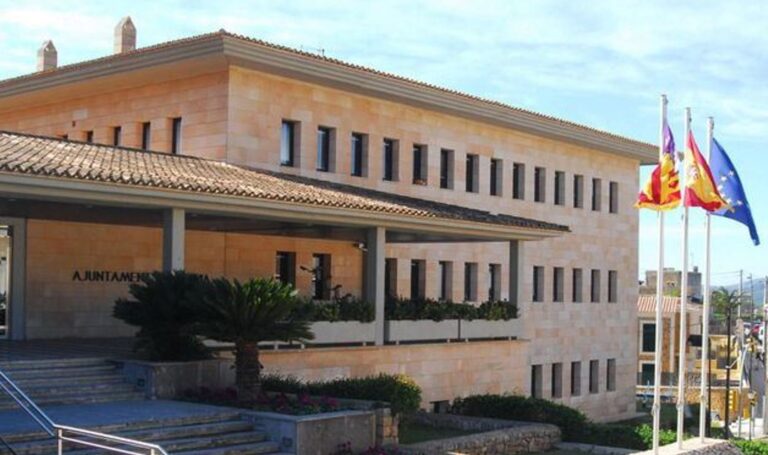 Ayuntamiento de Calvià, en Mallorca.