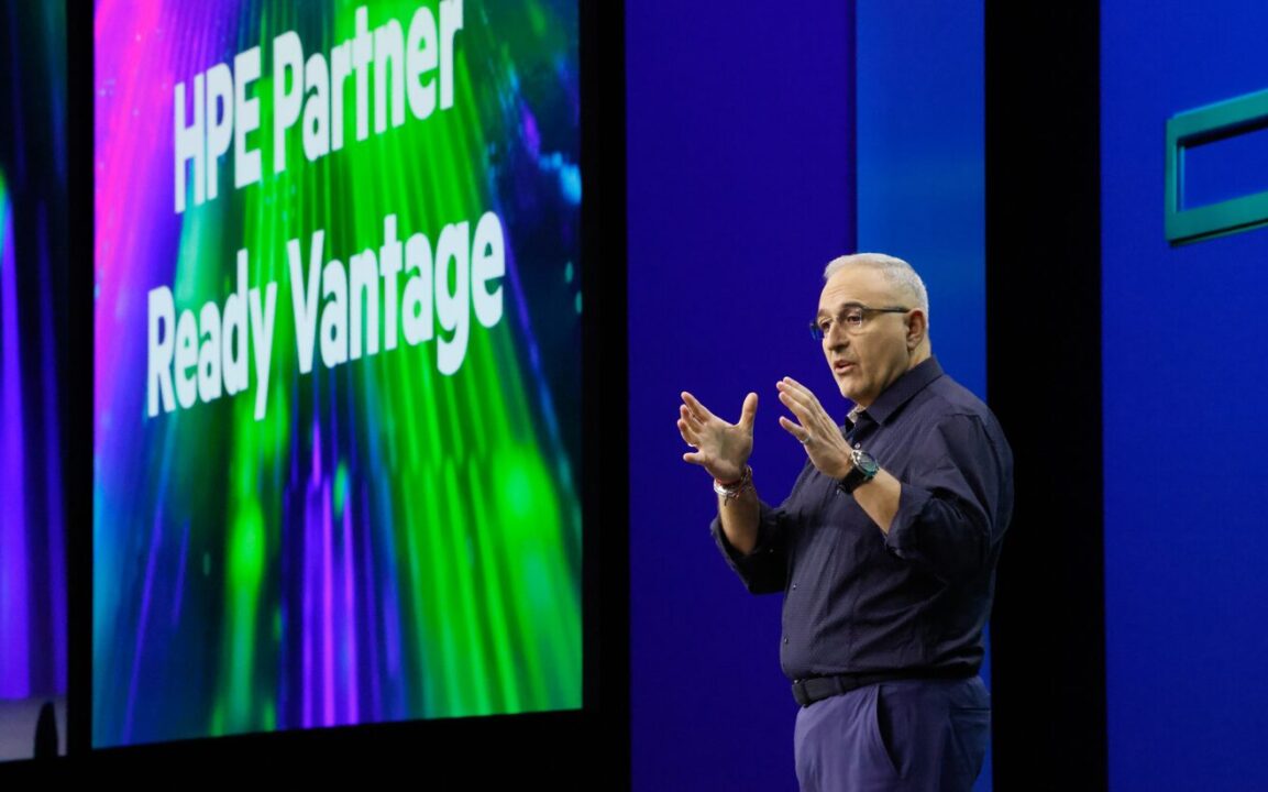 Antonio Neri, CEO de HPE, en el Discover de Barcelona