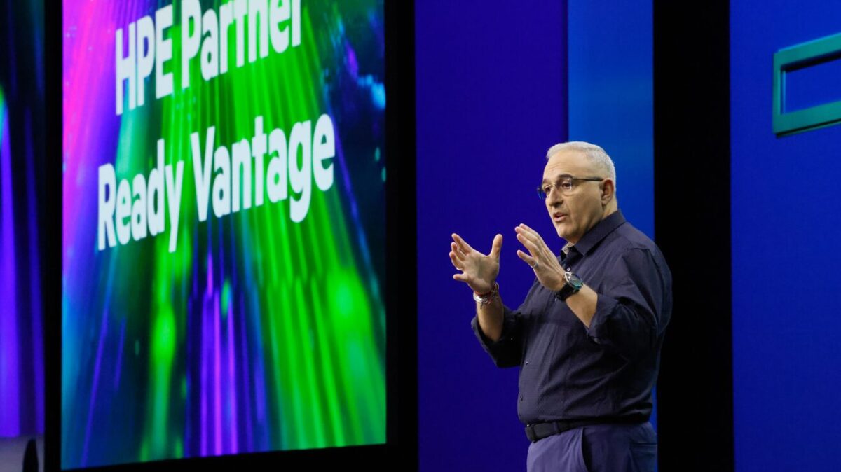 Antonio Neri, CEO de HPE, en el Discover de Barcelona
