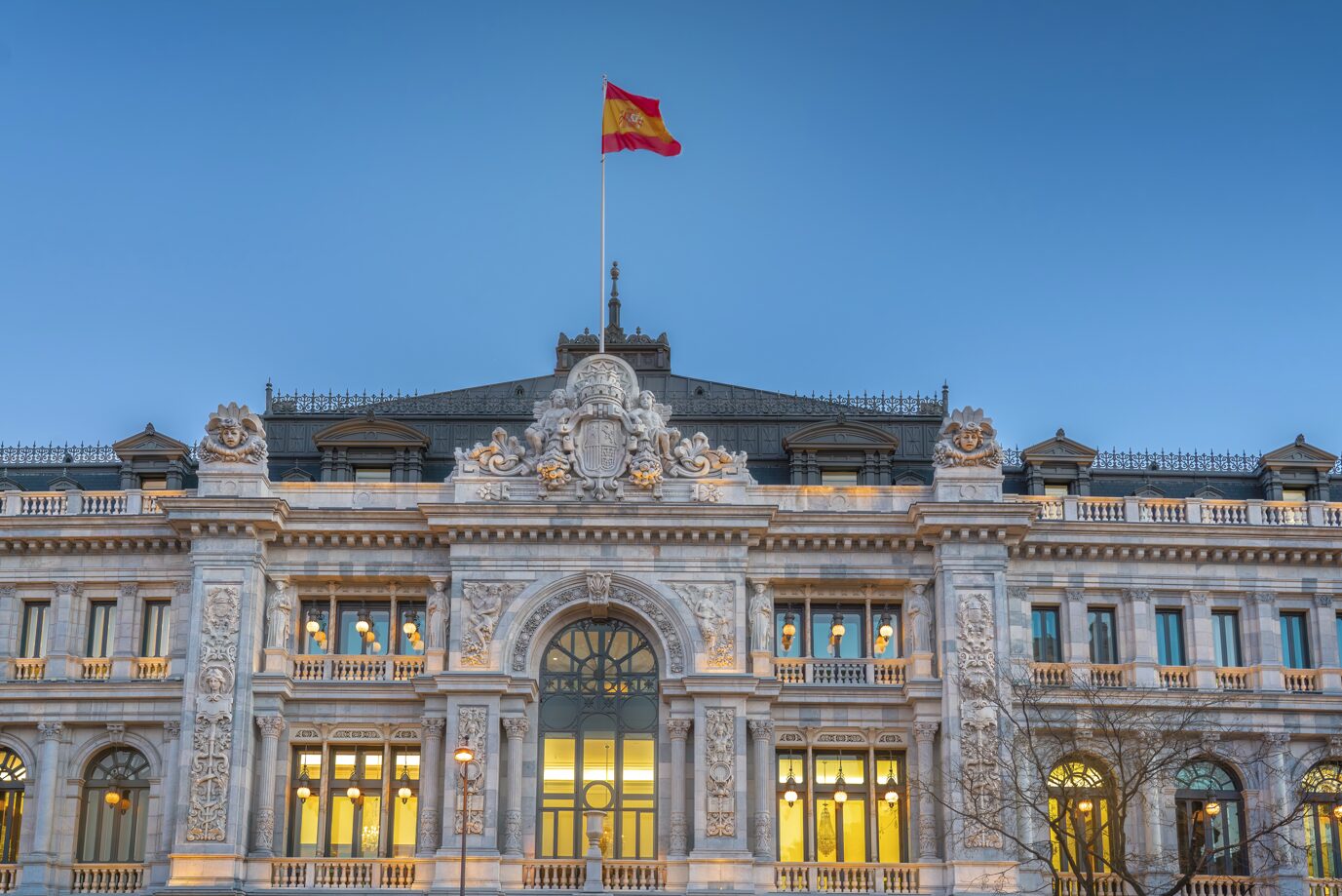 Sede del Banco de España en Madrid