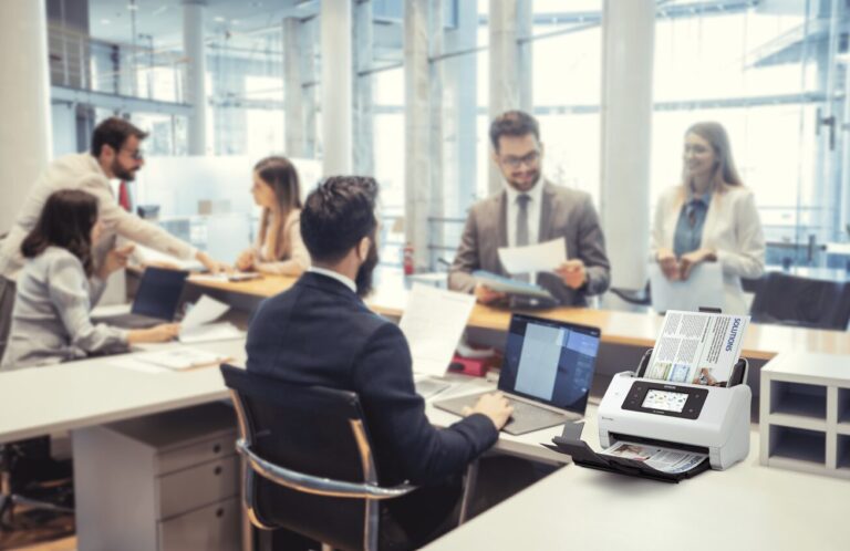 scáneres documentales de Epson