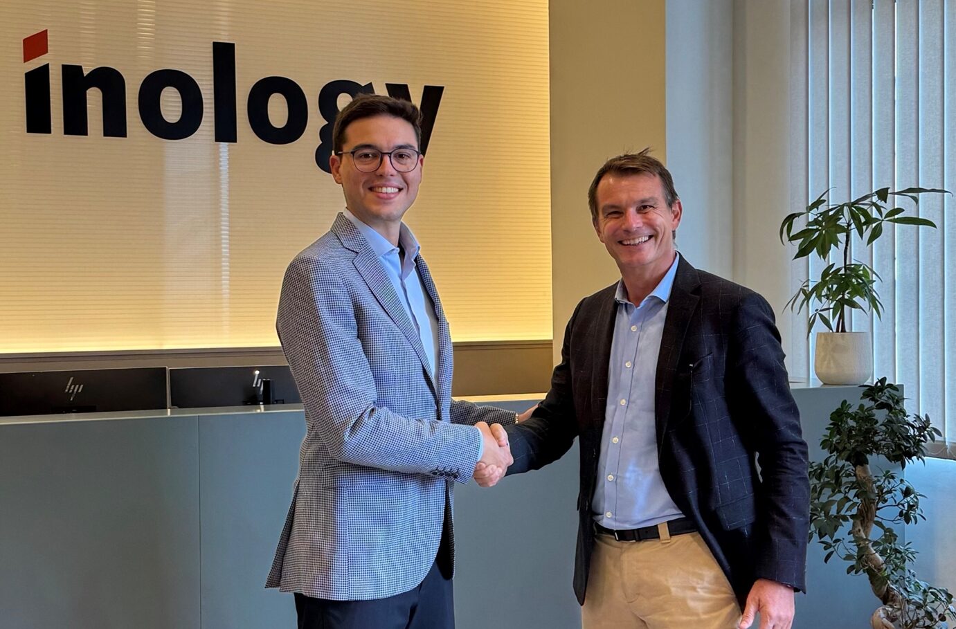 Óscar Llonch, CEO de Inology, y David Coste, presidente de Forterro