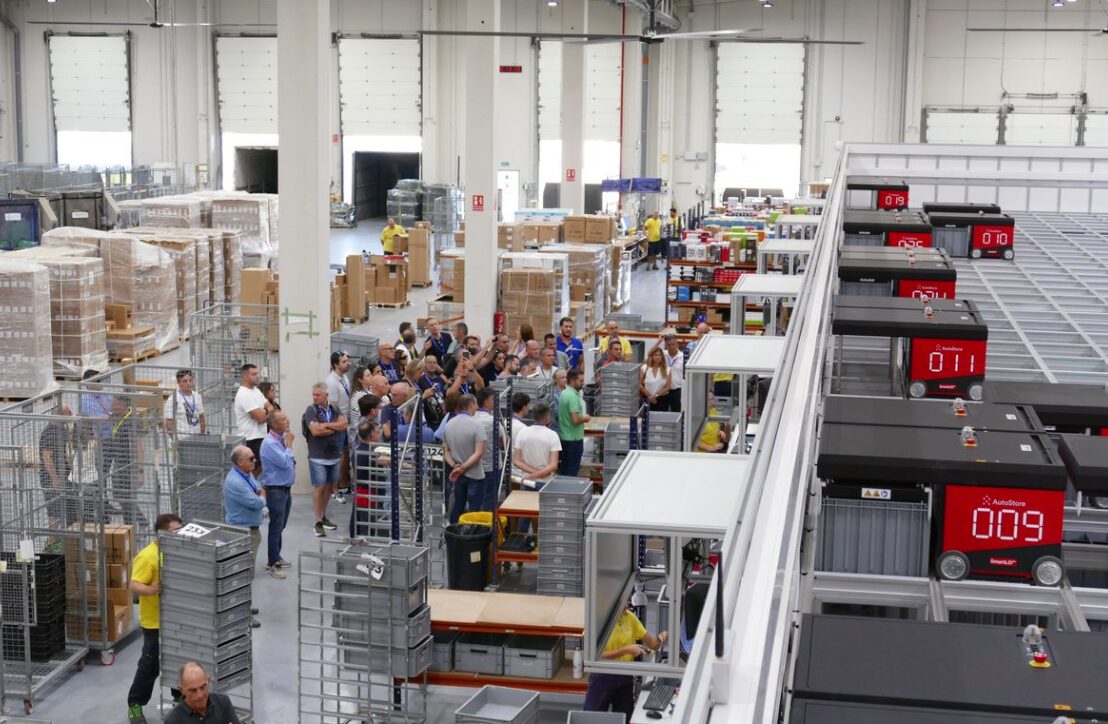 Vista de los almacenes de Depau