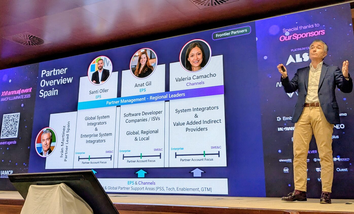 Iván Martínez, en el evento de la IAMCP en Valencia