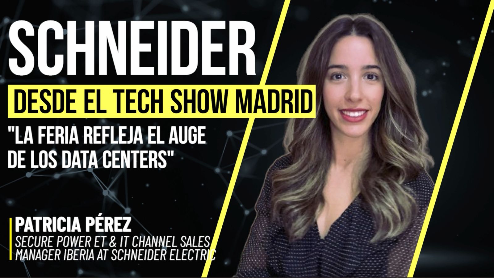 Patricia Pérez, responsable de canal de Schneider Electric