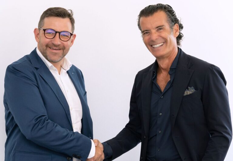 Alexander Herfort, de United VARs, y Paco Gavilán, de Nunsys