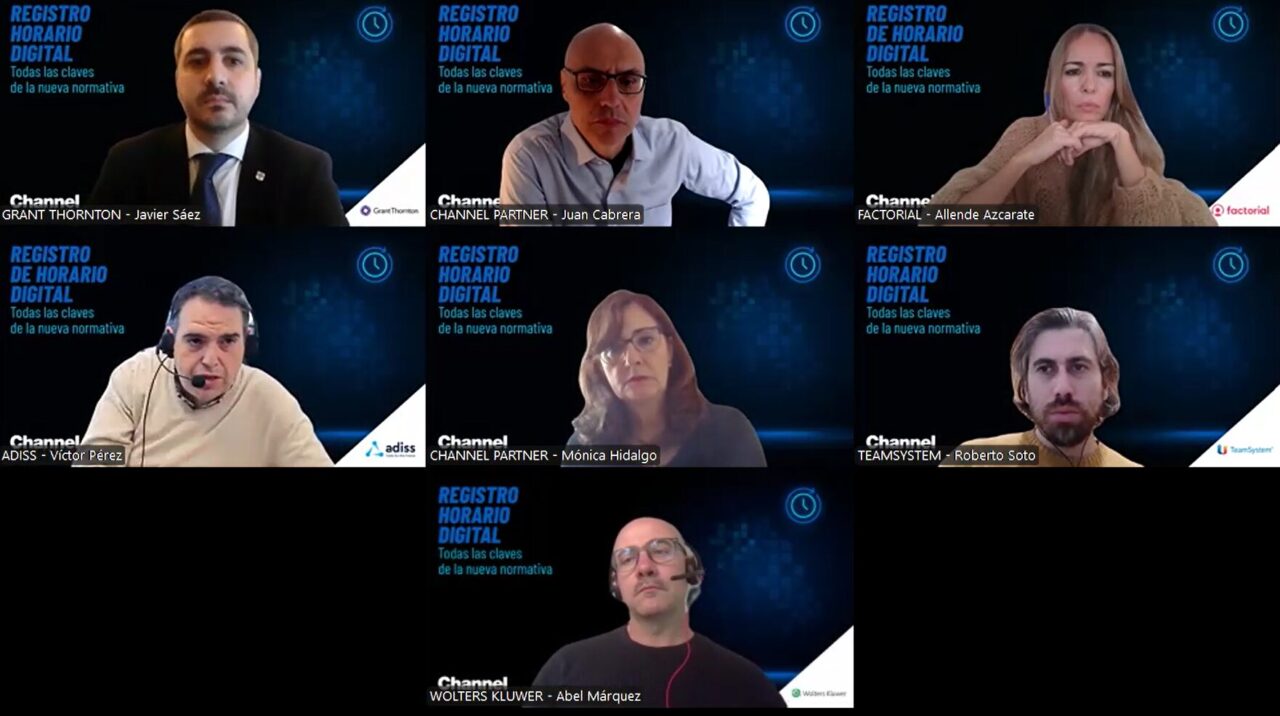 Evento online sobre registro horario digital (diciembre 2025, CHANNEL PARTNER)
