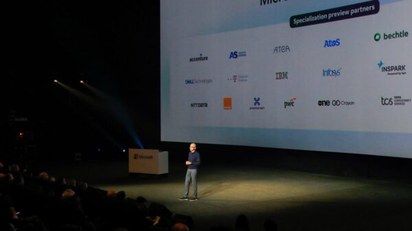 Satya Nadella, CEO de Microsoft, en su visita a Madrid