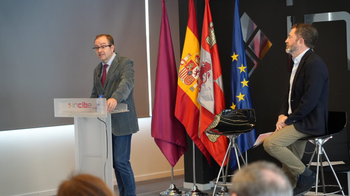 Felix Barrio, director general de Incibe, en la presentacion del estudio sobre el sector de la ciberseguridad
