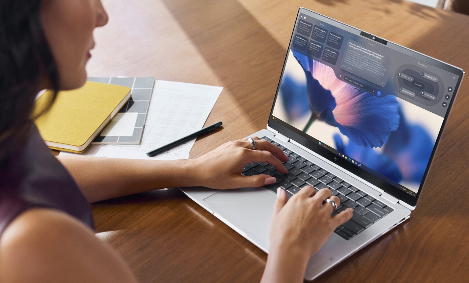 Portátil de HP provisto de plataforma de IA