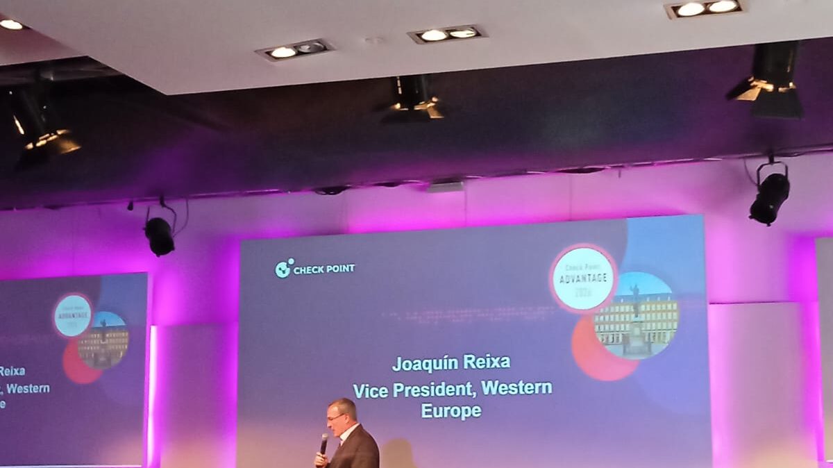 Joaquín Reixa, vicepresidente e Check Point Software para el oeste de Europa