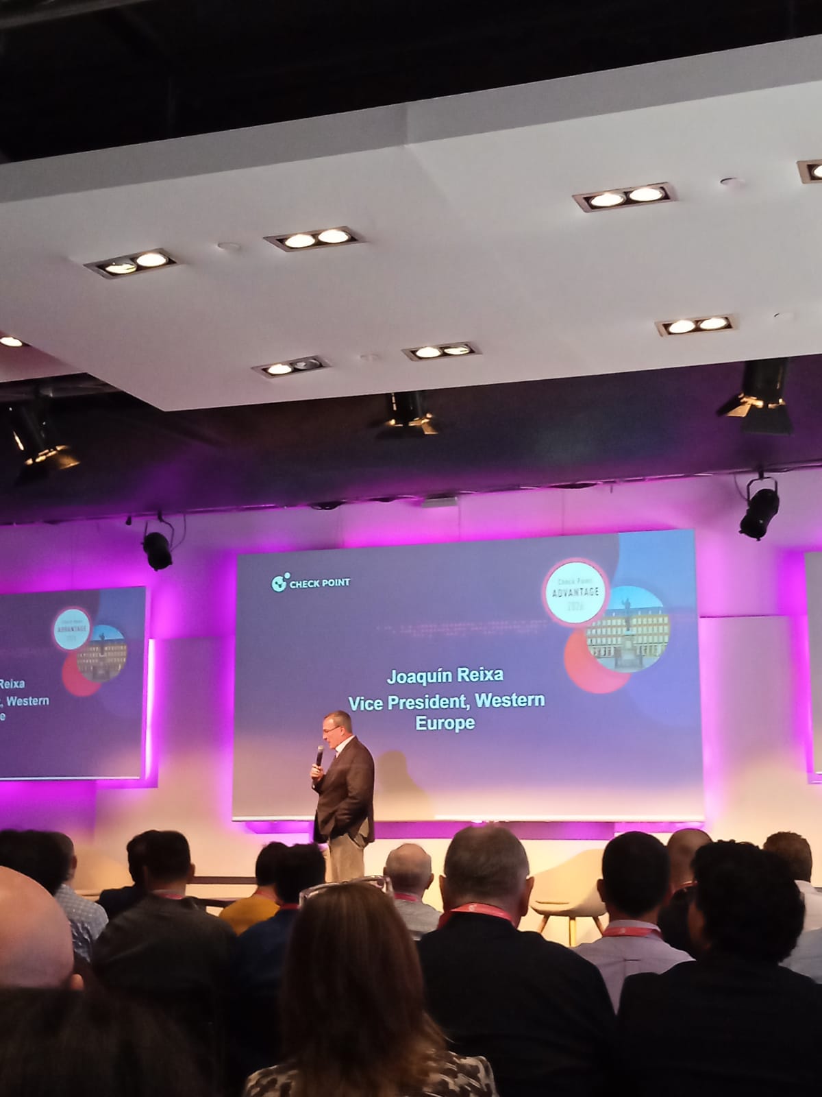 Joaquín Reixa, vicepresidente e Check Point Software para el oeste de Europa