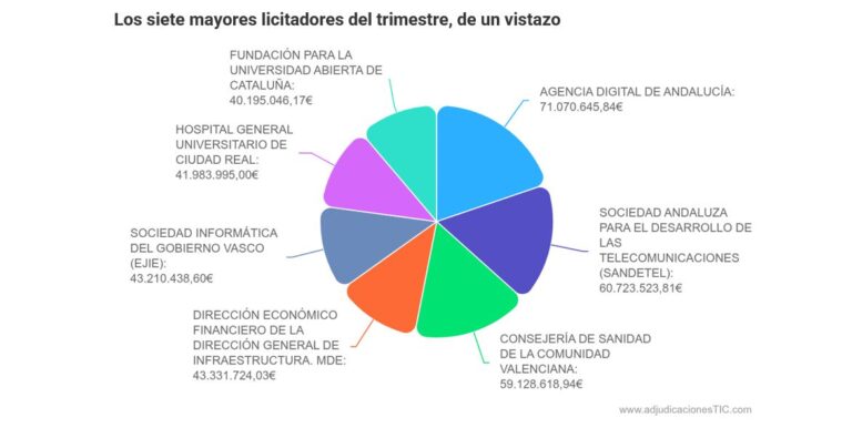 Licitadores TIC primer semestre 2026