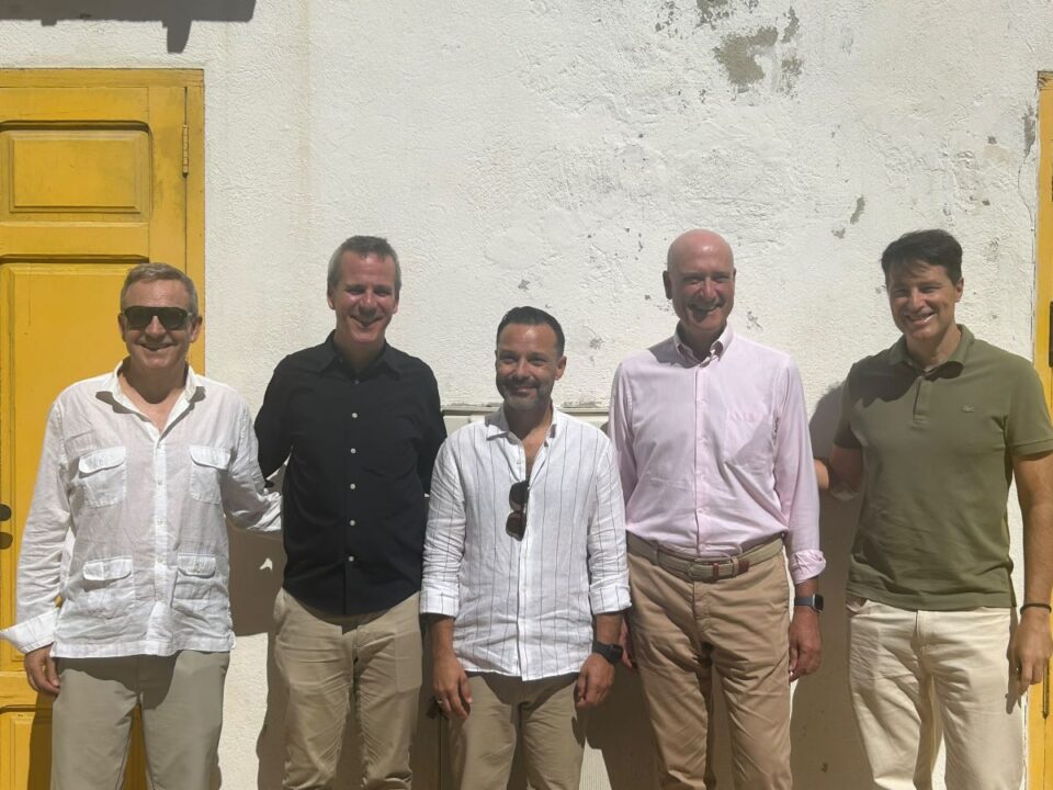 José María Coves (inversor, Alzis), Santi Benito (Desarrollo de Negocio de Orizon), Ángel Pineda (CEO de Orizon), Jorge Nicolau (Consejor Asesor) y Jaime Rubí (inversor, Alzis)