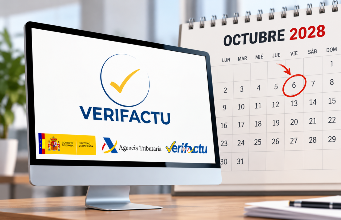 Verifactu con fecha límite de octubre de 2028